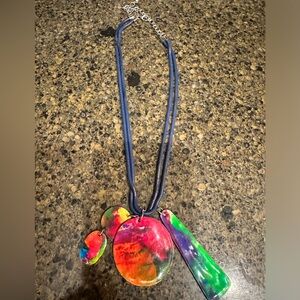 Necklace with 3 different pieces